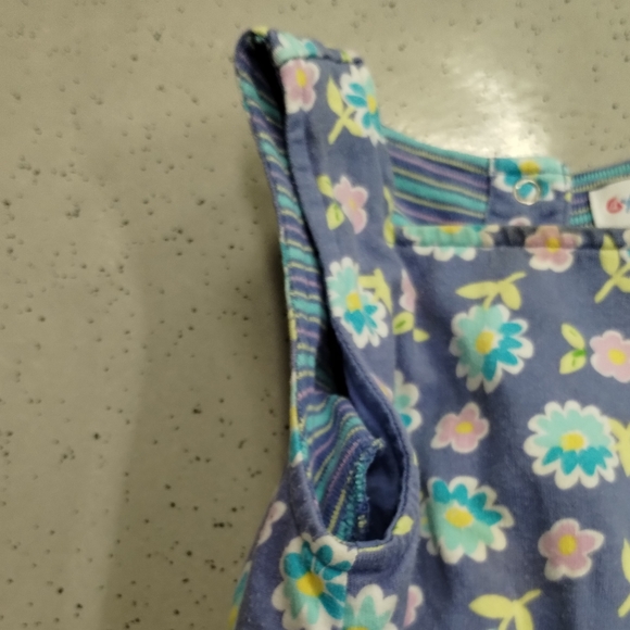 Vintage Gymboree Baby Girls Floral Bubble Romper xx small fairycore - Picture 13 of 16